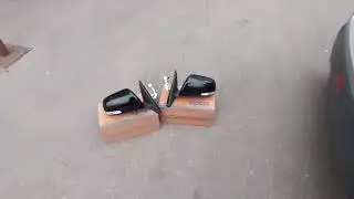 Тойота хайлендер зеркала боковые, наружные.