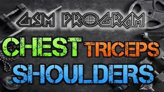 GYM PROGRAM : Chest, Shoulders, Triceps |