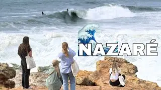 SPANAR IN VÅGORNA I NAZARÉ | Portugal vlogg