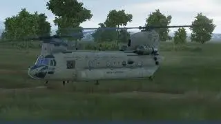 DCS CH-47 Chinook Cargo run HeloWorld BSD