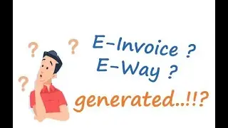 confirm your IRN (e-invoicing) & e-Way Bill Status ? to buy dial 9880191912