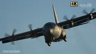 Plane Spotting at Twente Airport 06-09-2023 : Great flying of C-130 Hercules