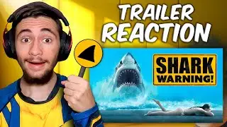 SHARK WARNING! (2024) Trailer Reaction - C'est Bien Écrit Qu'Il Faut Faire ATTENTION Au REQUIN !