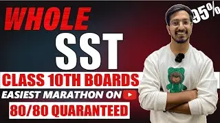 WHOLE SOCIAL IN 1.5 HRS | FIRST ON YOUTUBE | ONE SHOT REVISION| CBSE 2024