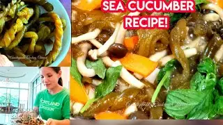 SEA CUCUMBER SEAWEED ! TRY THIS RECIPE TO YOUR SEA CUCUMBER AMAZING TASTE! 🇹🇼