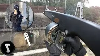 CHEATER gets HAMMERED by $1000 Full-Auto AA-12 (instant karma)