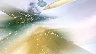 Alcohol Ink Fade Out Technique in Procreate