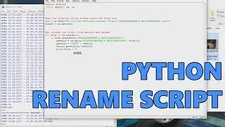 Writing a simple renaming script - Python3.5