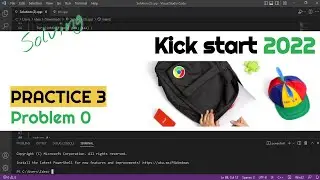 [BEGINNERS | PS3/P0] Google Kickstart 2022 Practice Session 3, Problem 0 - Solving 'Sample Problem'