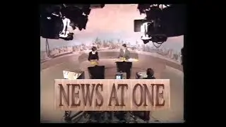 ITN News At One & Anglia News - 1990