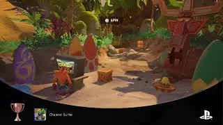 Crash Bandicoot 4: It's About Time Channel Surfer Trophy