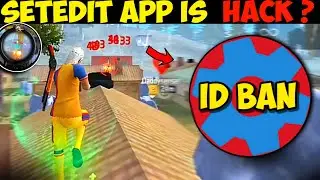 Set Edit App Is Hack?😱 Set Edit Free Fire Headshot 🔥