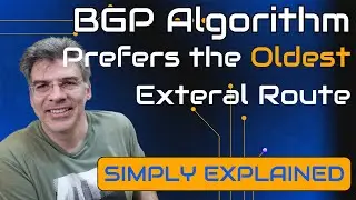 BGP - Algorithm Prefers the Oldest External Path