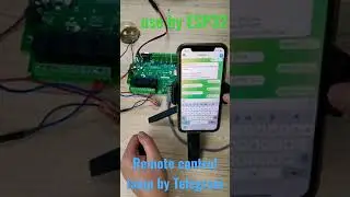 Remote control lamp by Telegram!