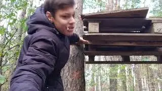 Нашли мини дом на дереве