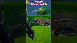 No Way This Actually Worked 😂 #fortniteog #shorts