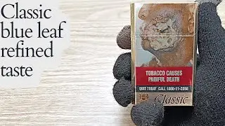 Smoking a Classic Gold Flakes cigarette- Review