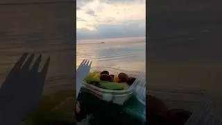 Ужин с видом на Северное море.