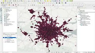 Running a Population Catchment Area Analysis in QGIS
