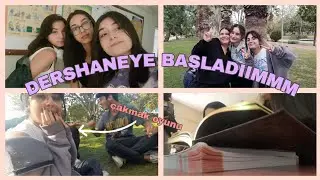 DERSHANEYE BAŞLADIMMM😬||BİR GÜNLÜK DERS ÇALIŞMA GÜNLÜĞÜ||çakmak oyunu oynadık,biraz da ders çalıştık
