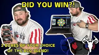 BCO BLEND Winner REVEALED! 3 WINNERS!