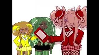 My oc's x Heather the musical/Gacha meme