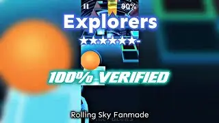 「Rolling Fanmade」Explorers (Optimized) (★★★★★★) | Rolling Sky Edit