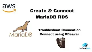 Create & Connect MariaDB RDS | Use DBeaver | Troubleshoot Connection