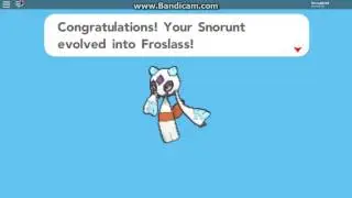 How to evolve Snorunt to Froslass! - Pokemon-brick Bronze