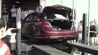 699hp AMG Mercedes Dyno run - Titan Motorsports