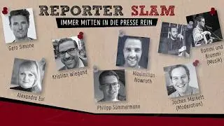 Kristian Wiegand beim 3. Kölner Reporter Slam