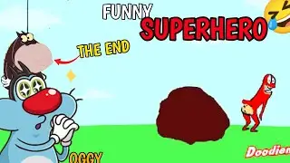 I Found The Funniest SUPERHERO Game.....!!🔥😂 || POOP MAN 💩