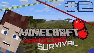 Minecraft: Hardcore Survival Let's Play Ep 2: EPIC FINDS!