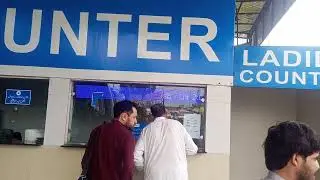 p5 indoor installed at faisal mover bus stop fazabad