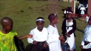 Confirmation of children in rural Lesotho
