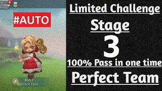 Lords Mobile Witch Doll Stage 3 Auto | Limited Challenge Stage 3 | Dark Disaster Stage 3 | Dec 2023
