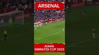 Arsenal juara Emirates Cup 2023 #shorts  @RAGAMCHANEL-84