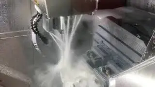 Vmc milling machine work
