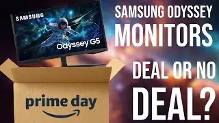 Samsung Odyssey Monitor Amazon Prime Day Deals!
