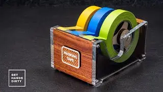I Made a Multi Roll Tape Dispenser from Scratch!