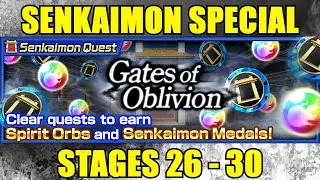 Bleach Brave Souls - Senkaimon - Special - Gates of Oblivion​ - Stages 26 - 30 [PC 1080p HD]