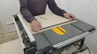 Направляющие для настольной пилы // Деревообработка своими руками