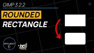 ✨ It's EASY - GIMP Rounded Rectangle - Rounded Corners GIMP - Round Edges Gimp