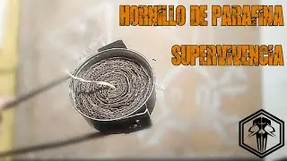 #Supervivencia / Hornillo de parafina 🔥