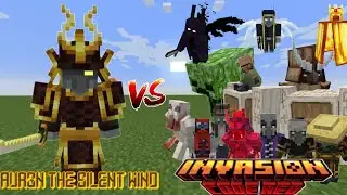 (Microwave's Illagers Remastered) Auron the Silent Wind Vs Invasion Code Red