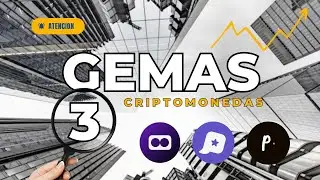 ATENCION: Enseño (3) de mis CRYPTO GEMAS para PORTAFOLIO 2025