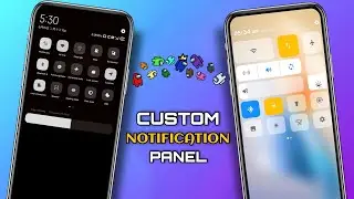 How To Customize Notification Panel | Cool Android App 2022 🔥