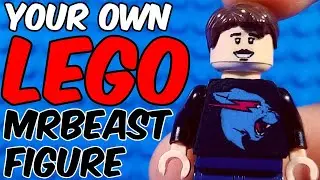 How to make a MrBeast Lego minifigure in (less than) 3 minutes!!
