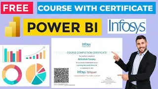Power BI certification | Free courses online with certificates | Power BI tutorial for beginners