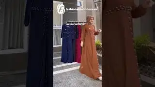 Busana pesta muslimah baju kondangan terbaru